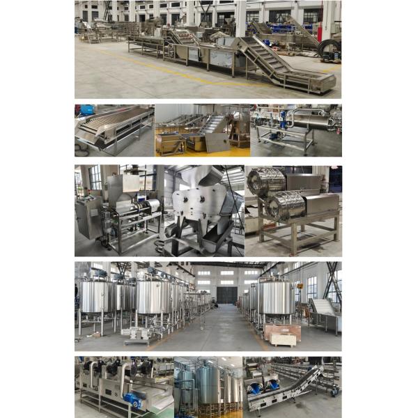 55-150kw Coconut Water Extracting And Processing Machine 1-10T/H Filling Speed