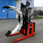 Design 1102lb 2204lb 3306lb Full Electric Roll Stacker With Leg Paper Drum