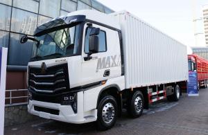 Wholesale Used Box Cargo Truck Sinotruck MAX 6*2 Heavy Duty Model Container Box Deisel Engine from china suppliers