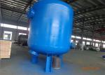 36TPH 8-10 M / H Carbon Steel Pressurized Water Tank Water Filter With Rubber