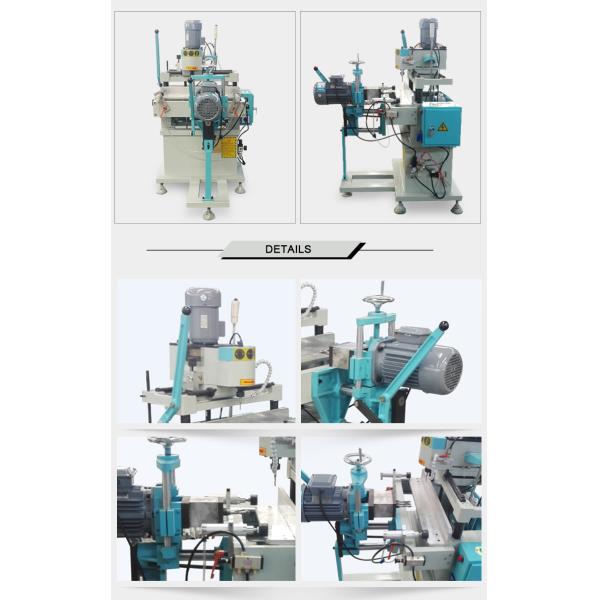 Highly Speed Pvc UPVC Window Machine For Door Profile Lock Hole Milling Machine