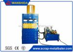 Vertical Plastic Bottle Baler High Capacity 500kg Bale For Pet Washing Line