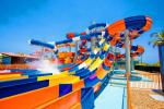 Water Park Playground Games Fiberglass Play Equipment Spiral Slide For Kids