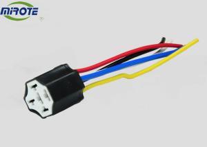Wholesale Recamic Socket Auto Wiring Harness 12V 5 Pins , SPDT Replacement Wire Harnesses For Autos 14 Awg from china suppliers