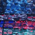 150cm Patterned Sublimation Printed Fabric 115gsm Floral Polyester