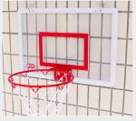 Mountable Basketball Equipment Board Fixed On The Wall With Ring For Children
