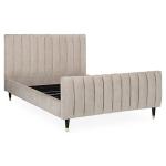 Upholstered Bed, Queen french style queen bed leather upholstered bed home
