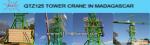 qtz 125 Tower Crane Cost For the High Rise Building 65M Wide Working Jib