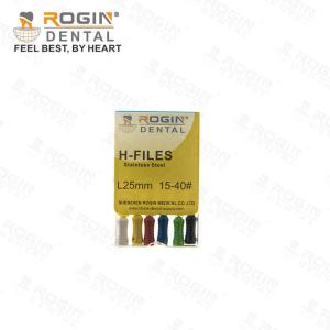 Wholesale 15-40# 45-80# Dental Root Canal Files Stainless Steel H Files from china suppliers
