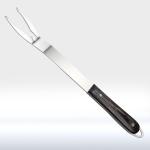 2.5mm Thickness Personalized BBQ Tools , Barbecue Grill Set With Premium Wood