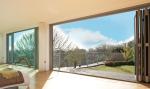 Powder Coated Bi-fold Doors Energy Efficient And Durable Aluminium Folding Doors