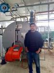 105 % Thermal Efficiency Capacity 1 - 3 Ton Industrial Condensing Gas Steam