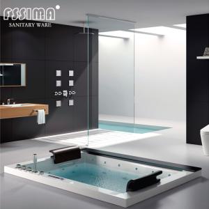 Wholesale Jetted Walk In Corner Bathtub 2 Person Square Bubble Luxurious 1900 x 800 from china suppliers