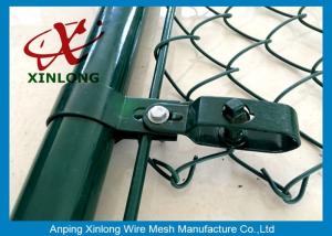 Wholesale Heave-duty Wire Mesh Fence , Hot Dipped Galvanized Chain Link Fence from china suppliers