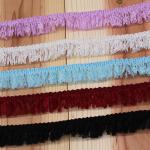 3cm Polyester Lace Tassel Fringe Trim For Dressed