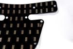Flexible printed circuit board in the cervico-abdominal region (cervico