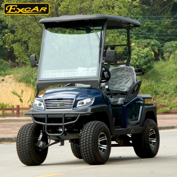 Aluminium Framework 2 Seater Electric Car for Hunting , Max.speed 45km/h