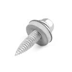 Seat Fix Fastening Self-Tapping Hex Flange Washer Screw ST6.0 25mm with Flat
