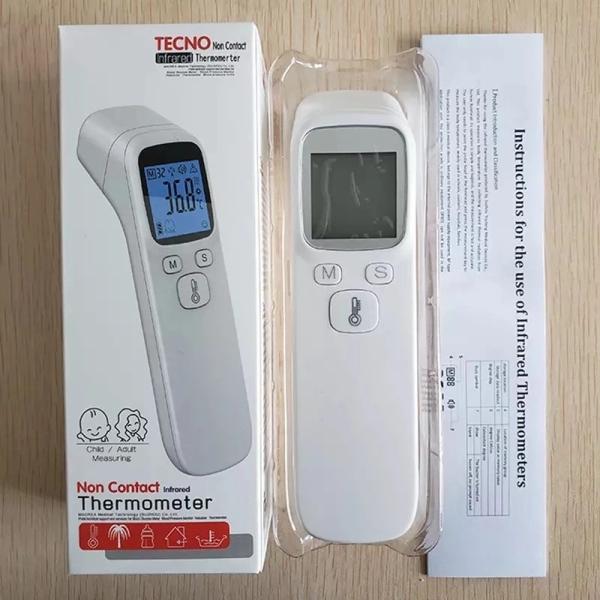 Non-contact Digital IR infrared thermometers gun free hand design Red Electronic