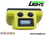 25000lux 4.2W Cordless Miners Cap Lamp 6500mAh Li Ion Battery