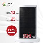 520W Hard BIPV Solar Steel Roofing Short Circuit Voltage Temperature Coeffi 0.04