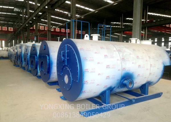 Large Capacity Oil Fired Steam Boiler For Chemistry Factory WNS 0.7 / 1.4 / 2.1