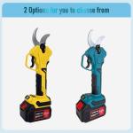 40 mm Cordless Battery Garden Tools Electric Powered Pruning Shears Garden