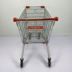 Large Capacity Supermarket Trolley 240L European Style Handcart For Family