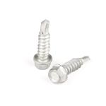 SS304 SS410 Bi-Metal Hexagon Flange Fastenal 6.3*25 Self Drilling Screw for Seat
