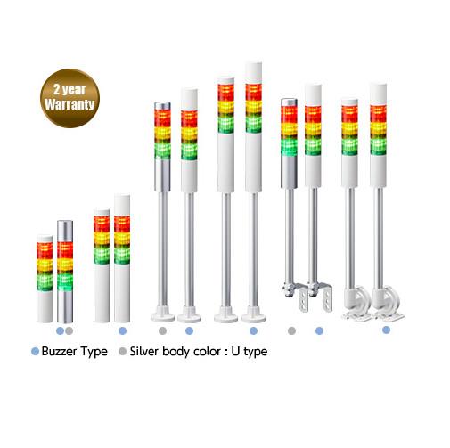 -Patlite- Signal Tower Lights LR4-102WJBW-RYRBCZ.LR4-102WJBW-RYYBCZ,LR4-102WJBW