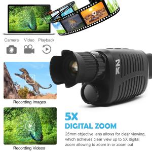 Wholesale Hunting Infrared Optical 4X Night Vision Monocular Camera from china suppliers