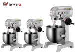 Commercial Gear Type 10 Liters Food Planetary Mixer Stainless Steel