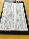 3A - 5A ABS Housing Round Hole Breadboard , White Large Solderless Breadboard