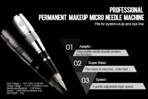Wholesale Adjustable Permanent Makeup Machine Kit With 5 Grade Microneedle from china suppliers