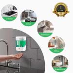 Wall Mounted Automatic Soap Dispenser Touch Free Liquid Foam Sanitizer Dispenser