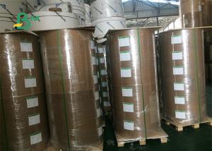Wholesale One Side Glossy Ivory Board Paper , 350gsm Card Thickness White Card Paper Board / SBS Paper Board from china suppliers