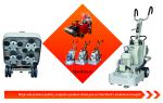 750MM 460V Aluminum Die Cast Concrete Floor Grinder / Polisher