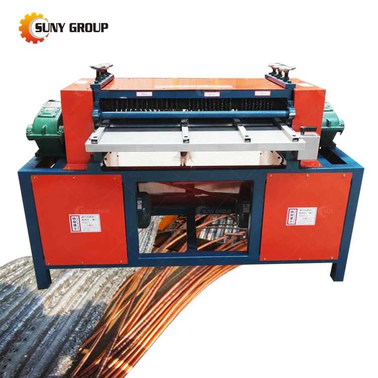 Scrap Copper Cable Wire Granulator Small Mini Automatic Copper Wire Recycling Machine
