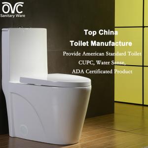 Wholesale Elongated Dual Flush One Piece Toilet Water Saving Patented Technology from china suppliers