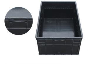 China Industrial Anti Static ESD Safe Box Conductive Plastic Bin Container Tote on sale