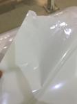 40-50mic PETG White Shrink Film For Sleeve Printing Milk White Golssy