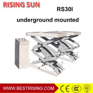 Wholesale Auto repair used full rise flush mount scissor lift for workshop from china suppliers