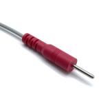 Custom 1.5mm 2.0mm Electrode Pin Male To Female Electrode Lead Wire Tens Cable