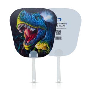 Wholesale Customized Lenticular 3D Animation Korea KPOP Idol Flip 3d Hand Fan Transparent Fabric Hand Fan For Gifts Set from china suppliers