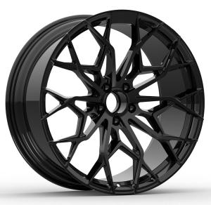 Wholesale Fit Tojaguar F-Pace X761 Custom Rims 22x9.5 5x114.3 Satin Black from china suppliers