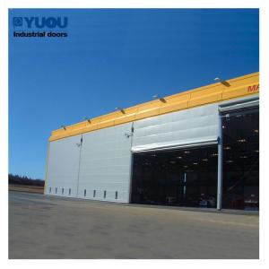 Wholesale Double PVC Fabric Stacking Hangar Doors Steel 42m Width 17m Height IP64 For Airplane from china suppliers