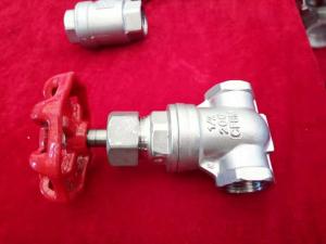 Wholesale 2 Inch/Full Port/Threaded  Gate Valve/ Cf8m Water Gate Valve/stainless steel gate valve/200WOG from china suppliers