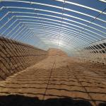Vegetable Fruits Flowers Winter Sunlight Solar Greenhouse Chinese Style