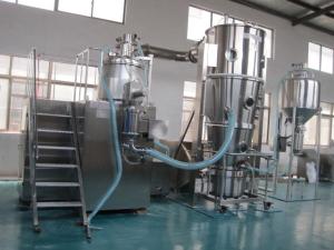Wholesale SUS304 SUS316 Fluidized bed granulator for granulator machine for vitamin ( Active Pharmaceutical Ingredients ) from china suppliers