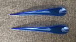 Biodegradable Ice Cream Spoons Creative Plastic Drop Style Multi Color PS